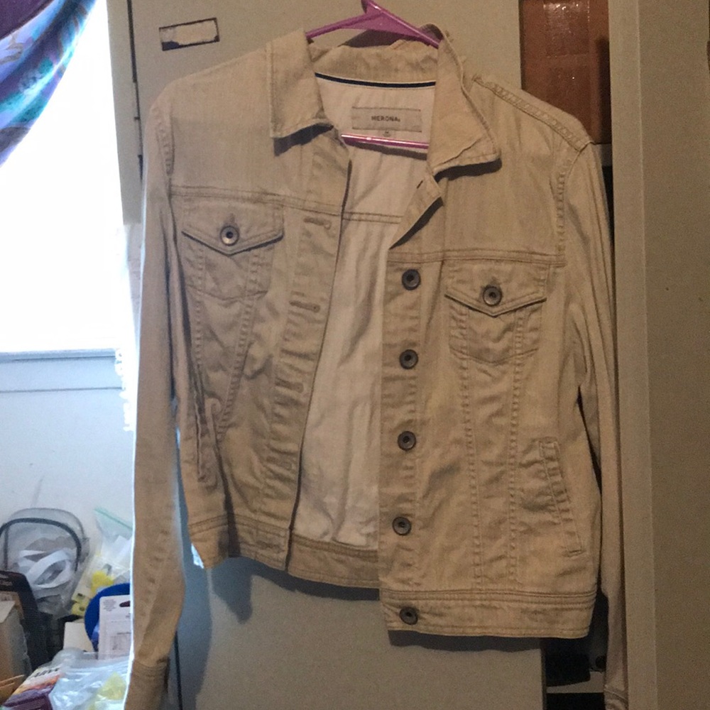 Merona light denim jacket